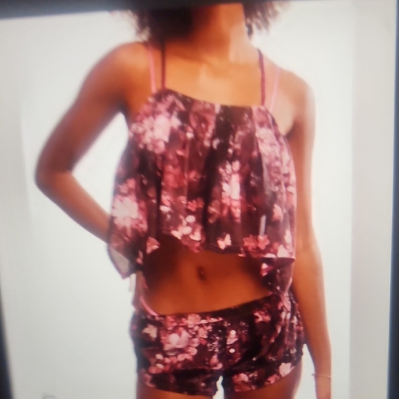 Free People Tops - Free People Intimately Night Garden Combo Pajama Set Size M